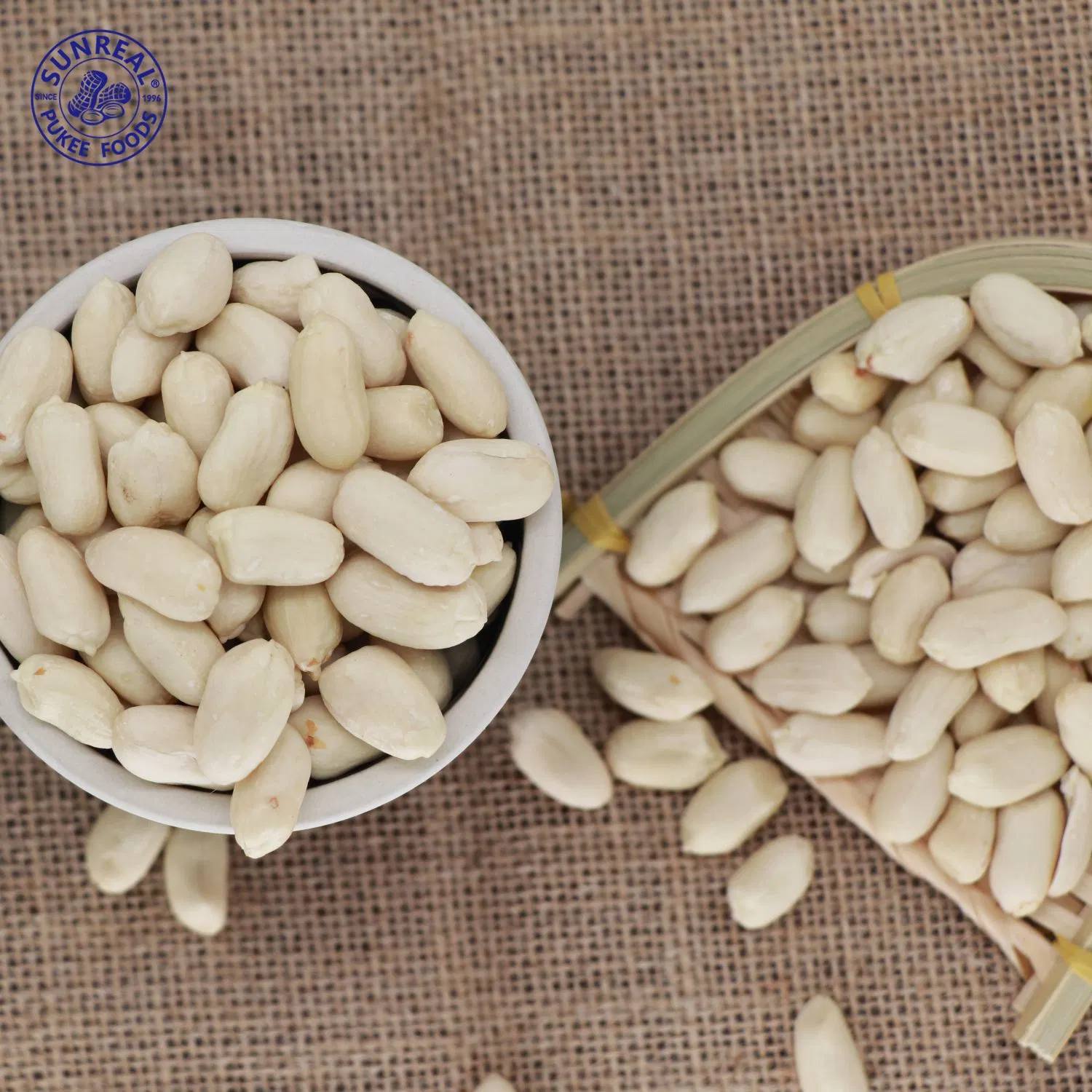 China Blanched Peanut Kernels Virginia Type