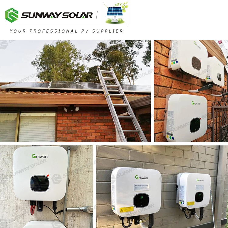 Hot Selling 25years Warranty Sunway China Power Solar on Grid System for Home