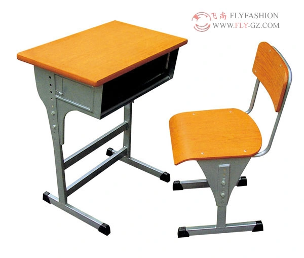 Classic réglable en hauteur bureau étudiant mobilier scolaire