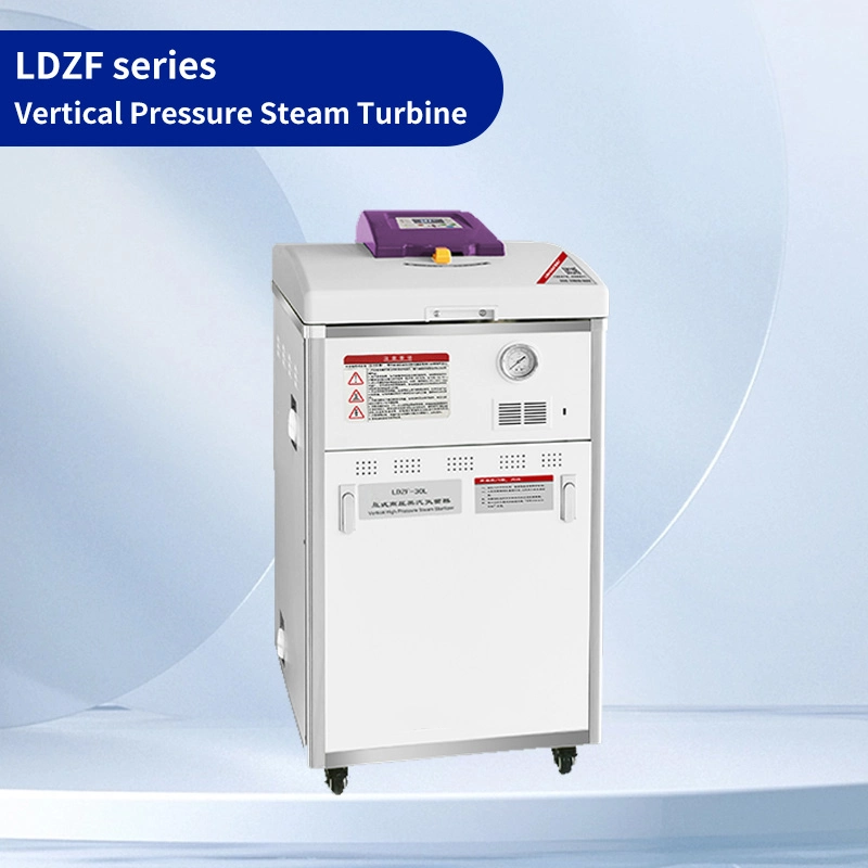 Aucma Vertical High-Pressure Sterilizer with Fast Cooling Function Steam Sterilizer