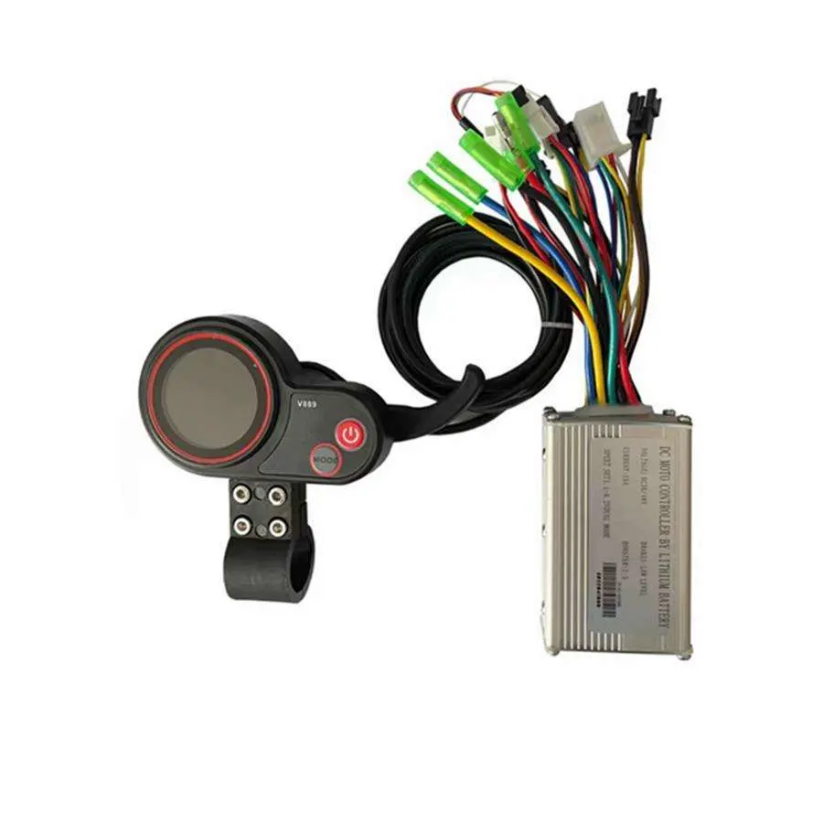 36V/48V 15A Controller Ebike Accessories V889 Display for Mountain Ebike