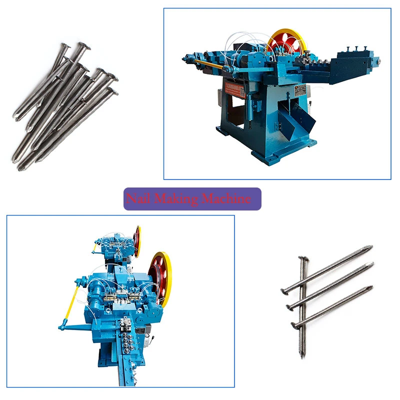 China Automatic Factory Cheap Price Wire Steel Nail Making Machine with Different Specification