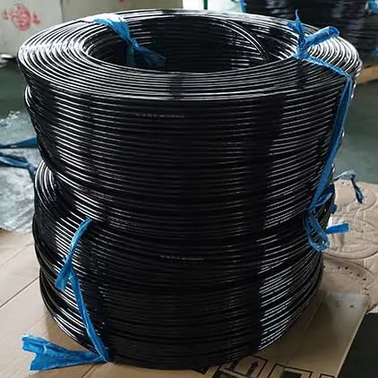 Ultra High Pressure Flexible Reinforcing Wire Strengthens Nylon Braided Elastomer Thermoplastic Hose for Hydraulic Pneumatics, Forklift