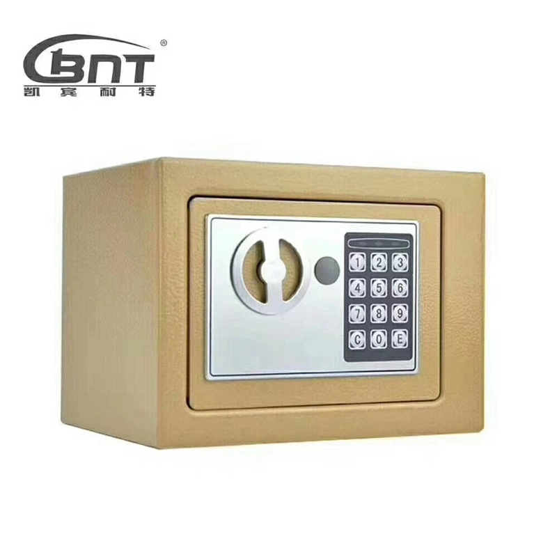 Cash Money Deposit Steel Metal Storage Mini Cabinet Safes Box