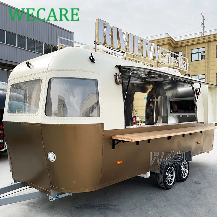 Wecare Manufacturers Mobile Bar Kitchen Hot Dog Foodtruck Ice Cream Catering Drink Trailer Snack Fast Food Truck