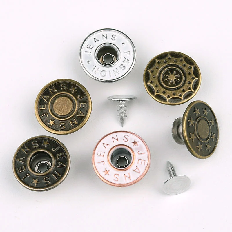 Custom Made Wholesale/Supplier Garment Accessories Brass Jeans Button