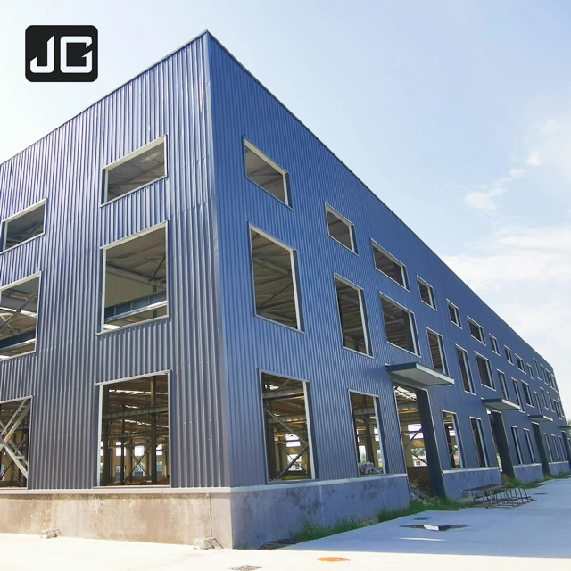 Industrial Gable Frame Building Prefab Steel Structure Construction for Warehouse Workshop Project