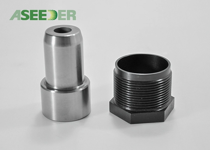 Erosion Resistance Oil Spray Head Tungsten Carbide Thread Nozzle with API Certification