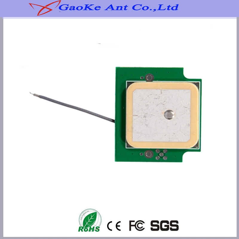 Active GPS Antenna with 50mm Cable Length GPS Ceramic Patch Antenna