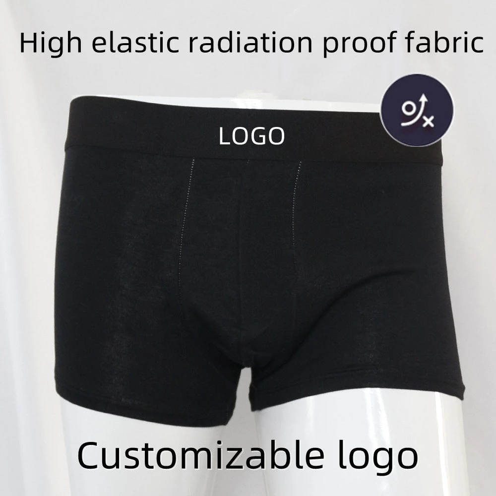 Блокировка RFID Silver хлопка Emf Man Underpants радиационной защиты