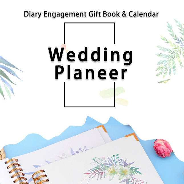 Wedding Planner Program Planner Bridal Wedding Coil Dairy Notebook