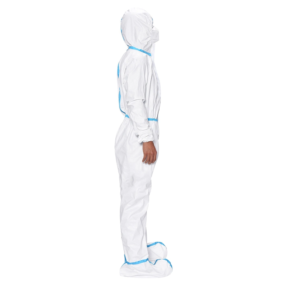 Disposable Protective Clothing High Risk Safety Workwear Chemical Industrial Protective Suits