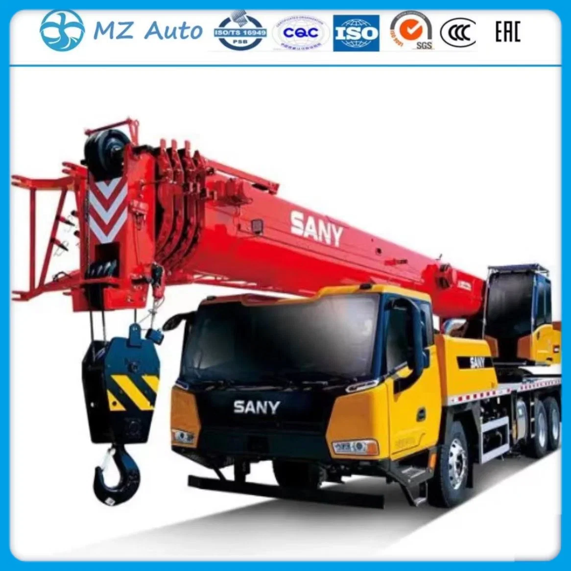 S cualquier grúa de camión Sanyi 25t 45t 50t 90T hecho En China con Factroy Precio en Stock se utilizan buenos camiones Equipos de construcción de maquinaria de camiones grúa