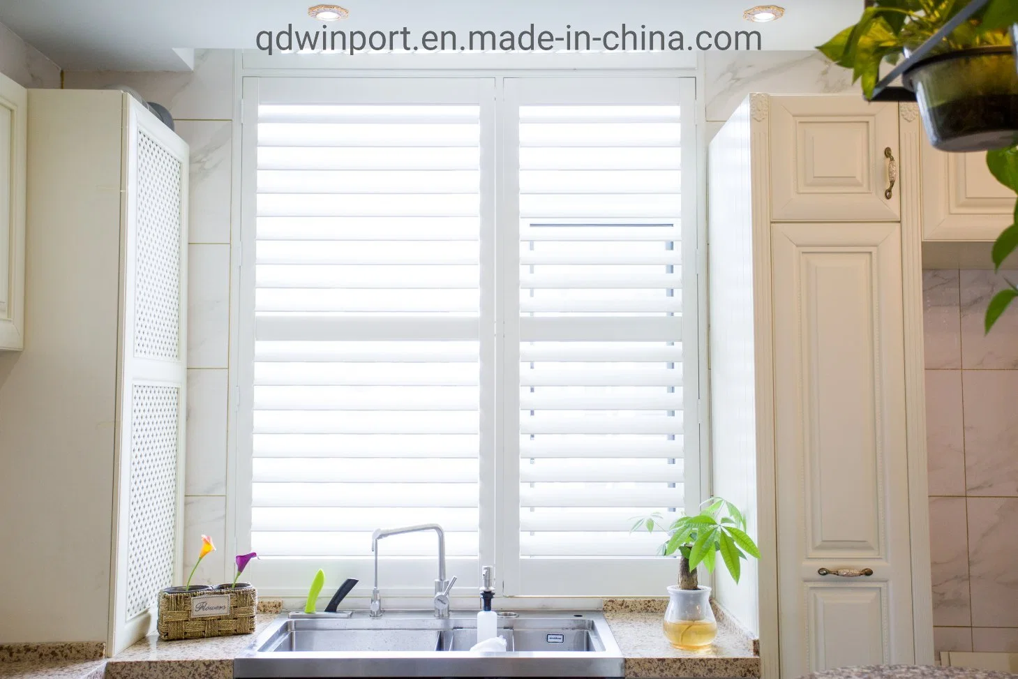 Real Manufacturer PVC Plantation Shutters (WPPWS SERIES)