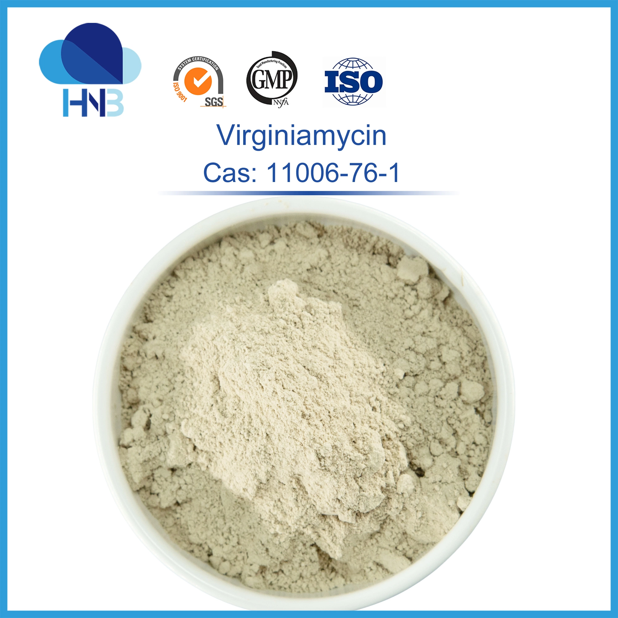 Veterinário CAS 11006-76-1 Virginiamycin Premix Benzylpcinillin penicilina