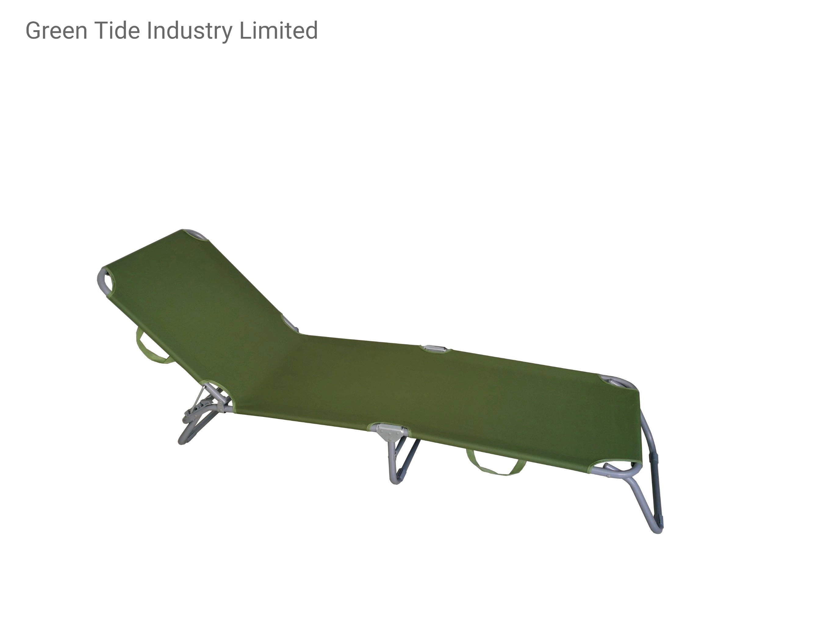 Portal Adjustable Folding Reclining Sun Lounger Beach Bed in Stock