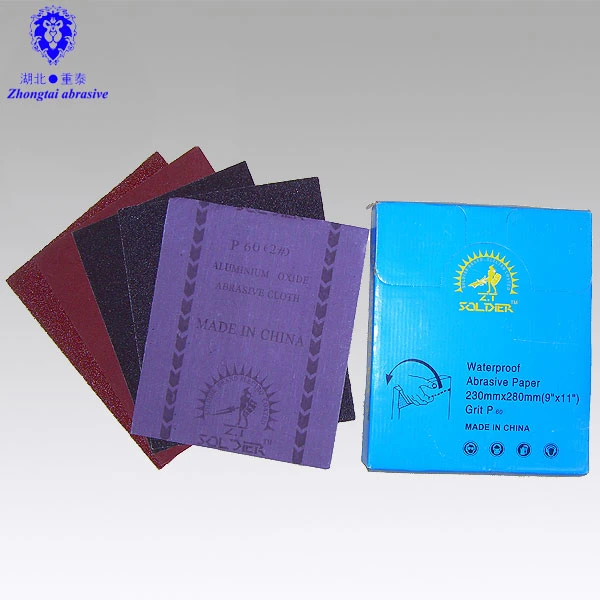 Zt Tools Sharpness Aluminium Oxide Emery Cloth Abrasive Cloth Sheet and Roll