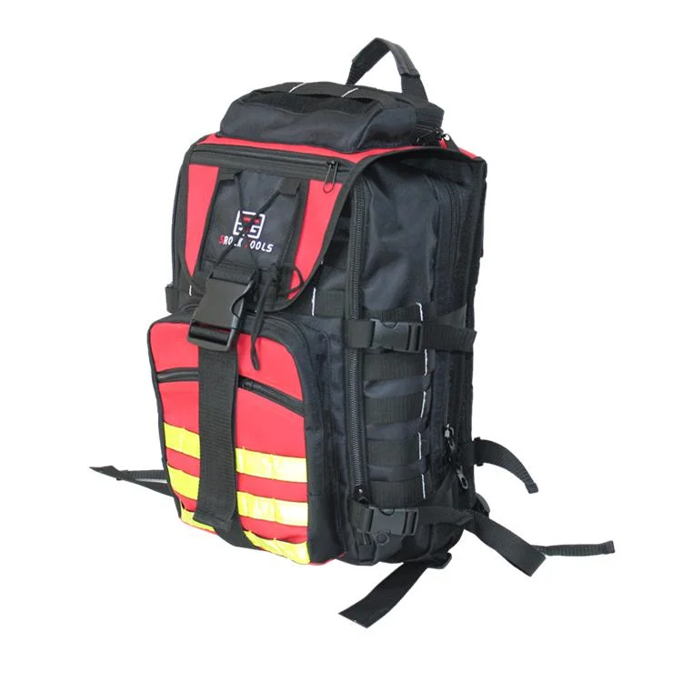 Business Computer Tool Bag Laptop Rucksack für Feuerwehrmann mit Reflektierendem Streifen