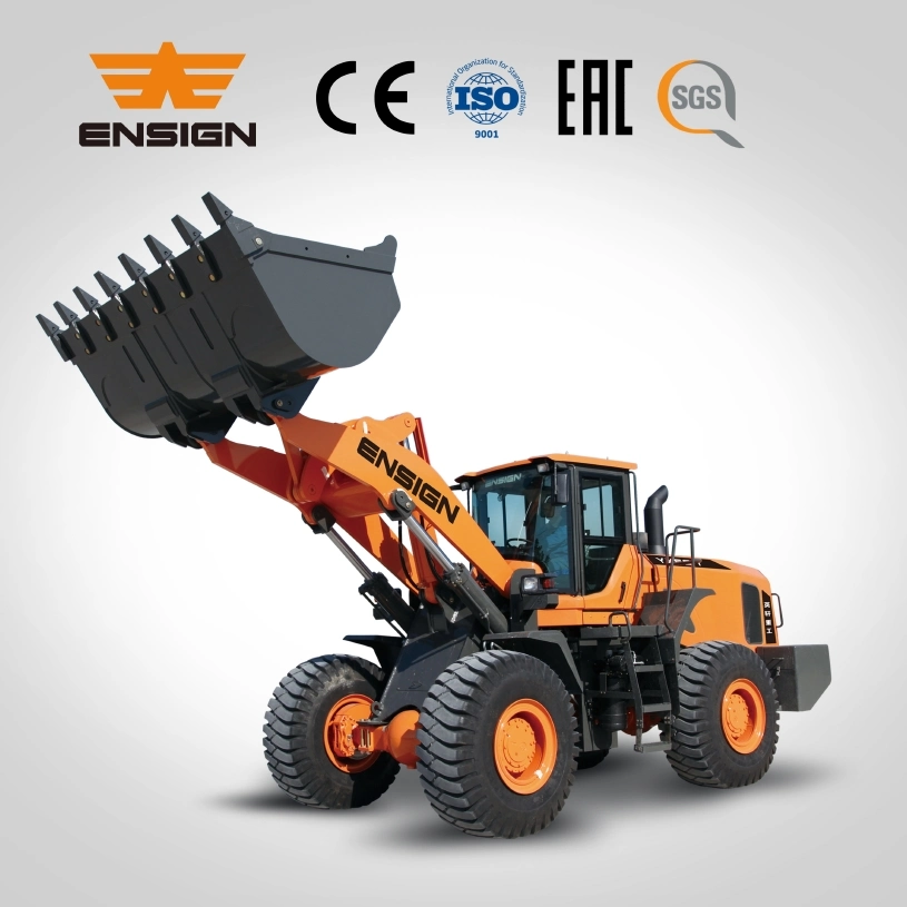 China 6 Ton Wheel Loader Ensign Large Loader Yx667