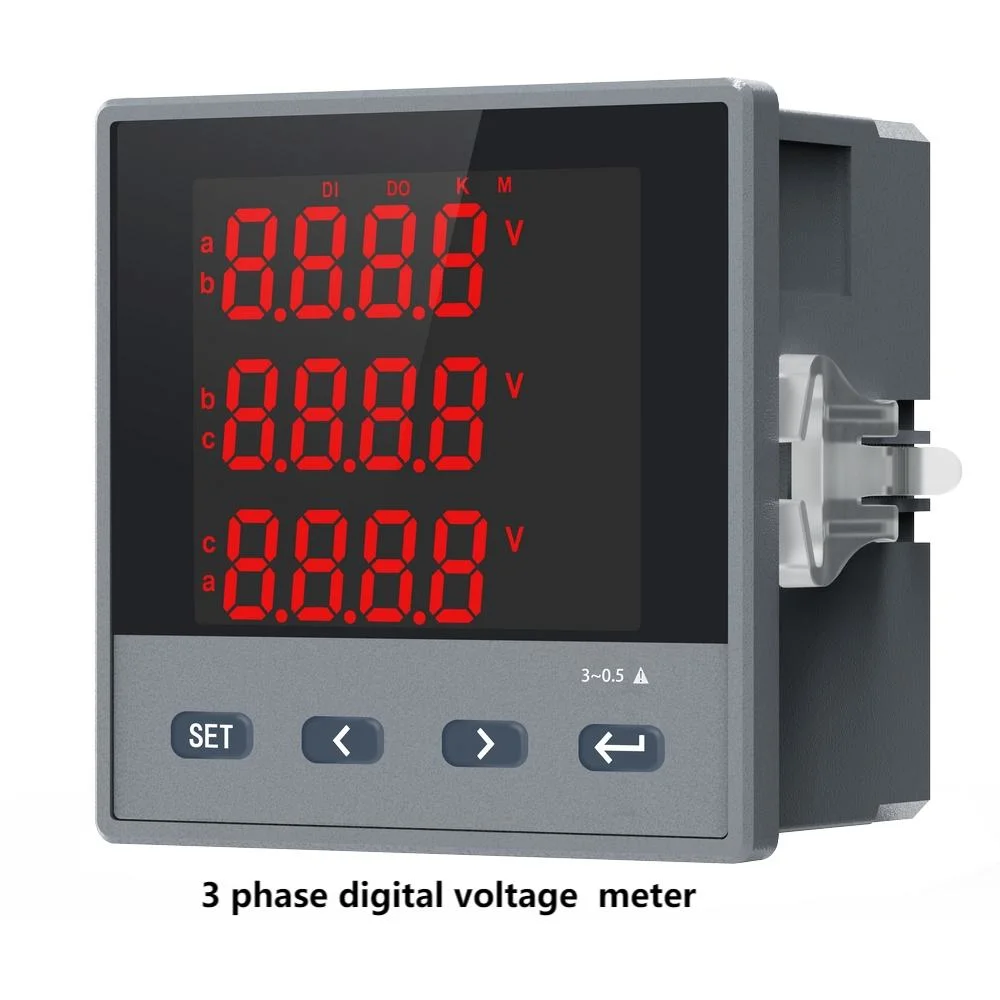 Geya Gy500-3e4 3 Phase Multi-Function Digital Programmable Smart Electric DC Energy Power Meter with RS485 OEM ODM