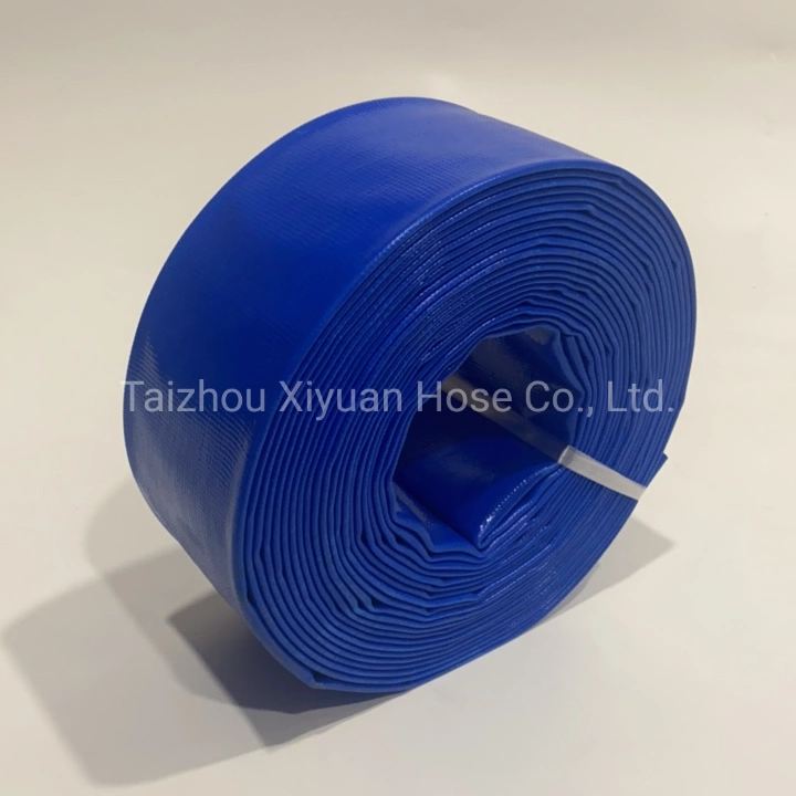 High Quality Blue 2.5inch 3bar PVC Layflat Hose