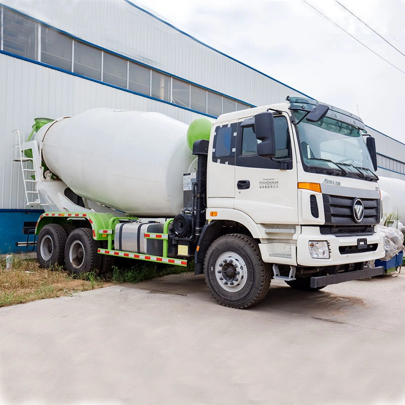 Betoneira Máquina tambor de cimento a construção de mistura de engenharia de transporte Misturadoras de 2m3 6m3 Cube