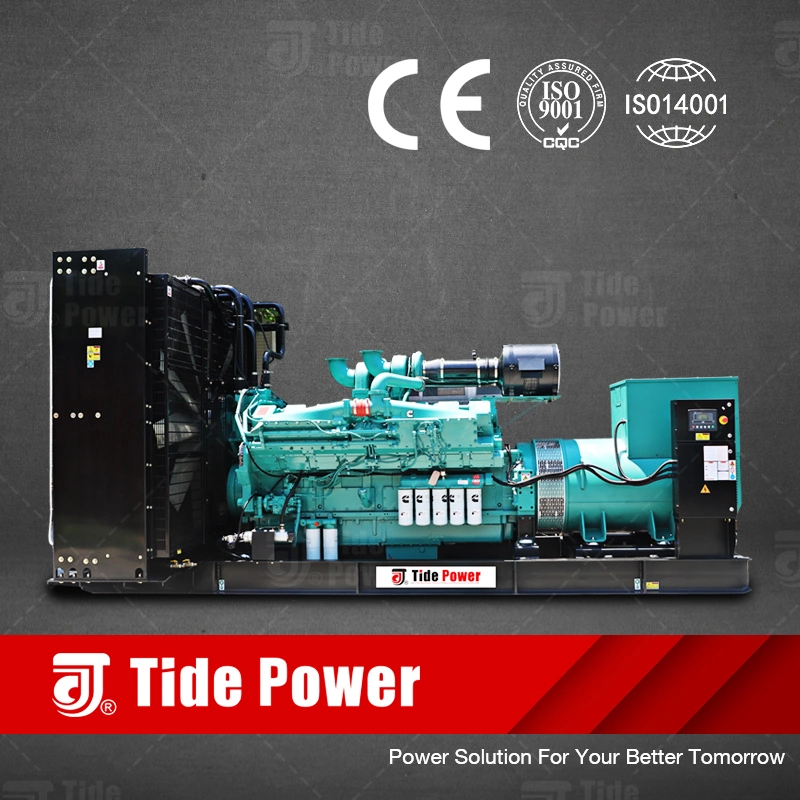 Tide Power 188 kVA 60Hz Cummins Dcec Diesel Generator Set Open Type, Power Range From 27 to 525kVA Open Series, Leroysomer/Stamford/Tide, Comap/Deepsea