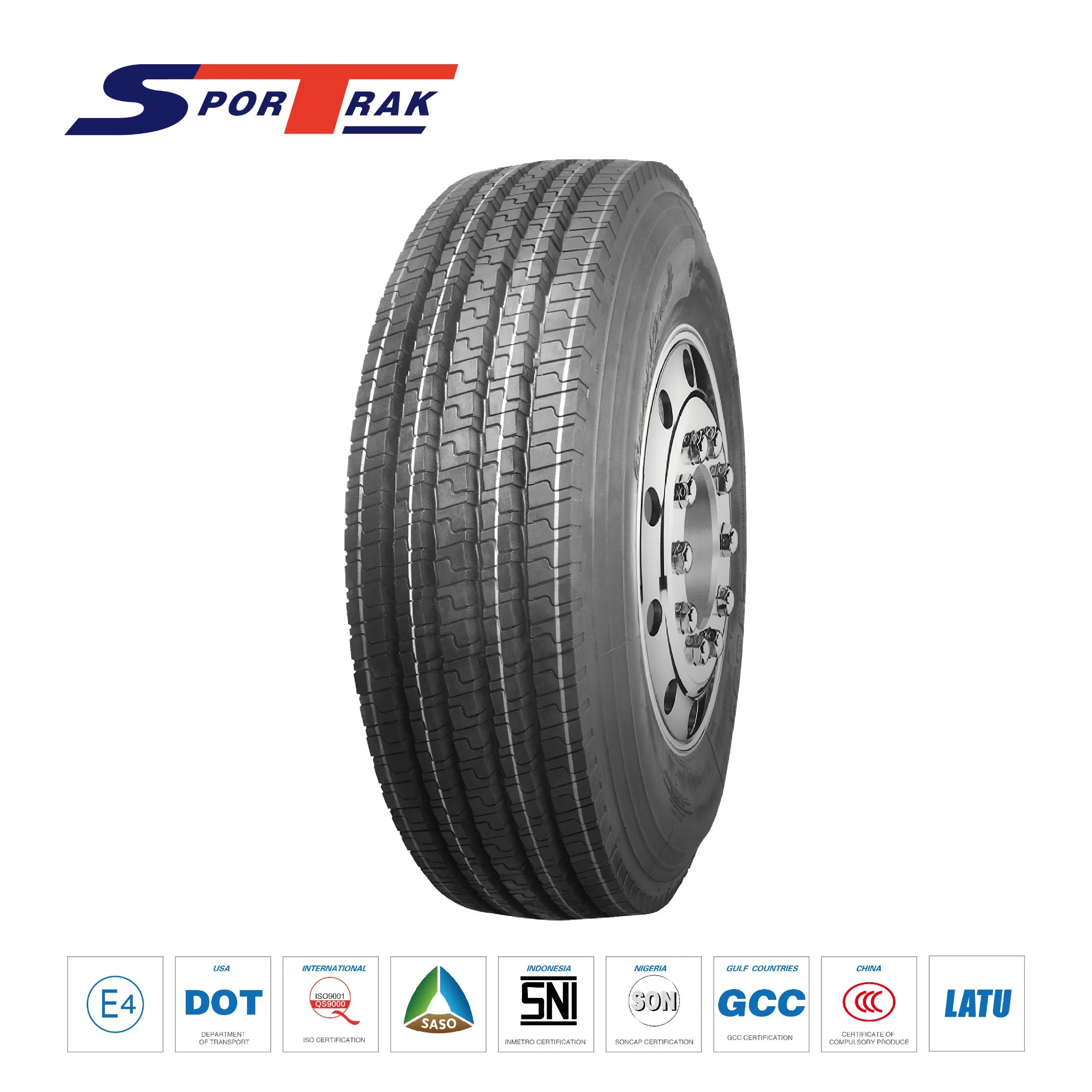 Sportrac China Qingdao Steer Drive Wheel 315/80r22.5 12r22.5 Radial Tire for Truck Tyres