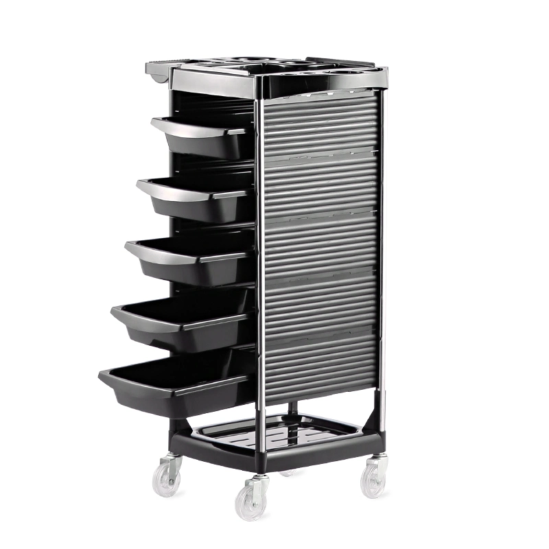 2022 Beauty Cool New Design Salon Furniture Plastic Barber Trolley