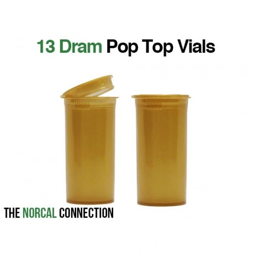 13 DRAM C/R Pop-Top-Fläschchen