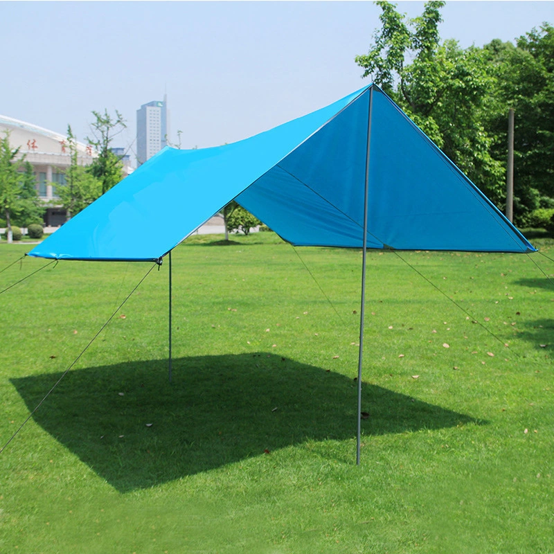 Наружный капуч Tent Rain Fly TARP 190t нейлоновый рипстоп PU 2000 водонепроницаемый легкий корпус для выживания экипировки для кемпинга