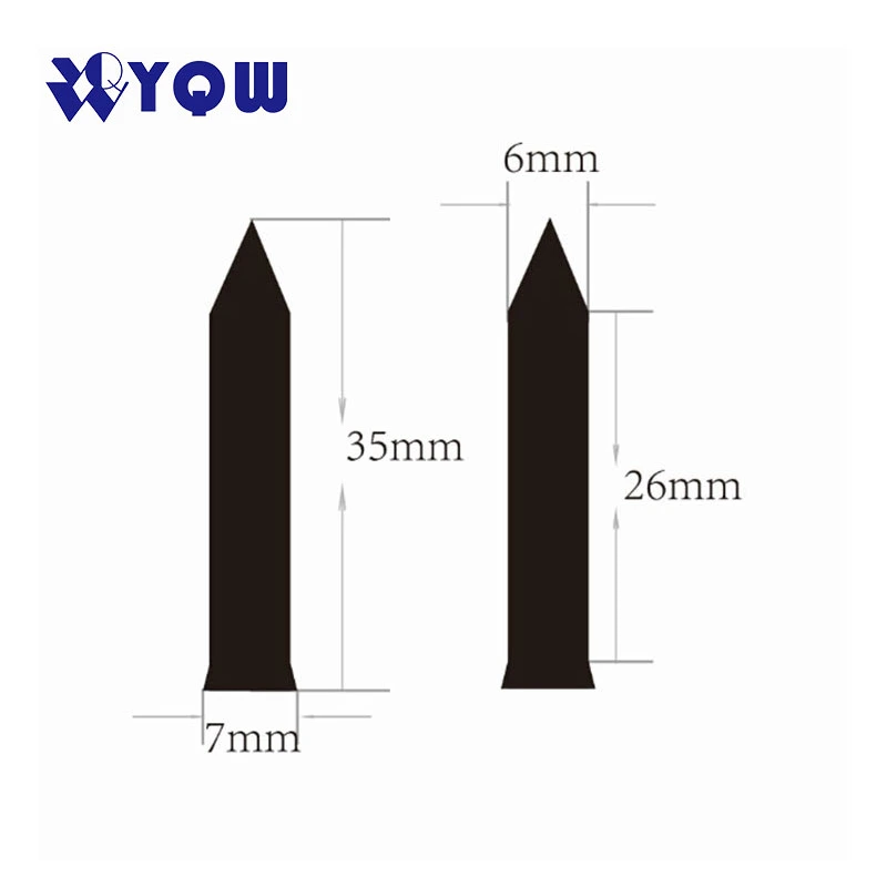 13.56MHz Passive RFID Nail Tag Tree Number Tags for Tree Management