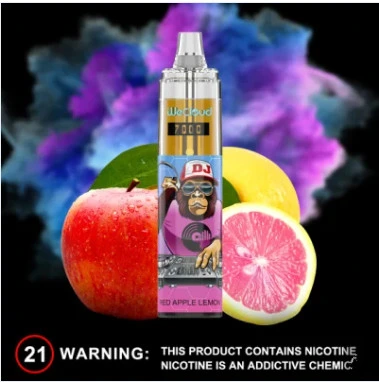 New Randm Tornado 7000 Puffs Disposable E Cigarettes  (0 % 2% 5% Nicotine Salt, Airflow Control, Rechargeable, Colorful LED Light)