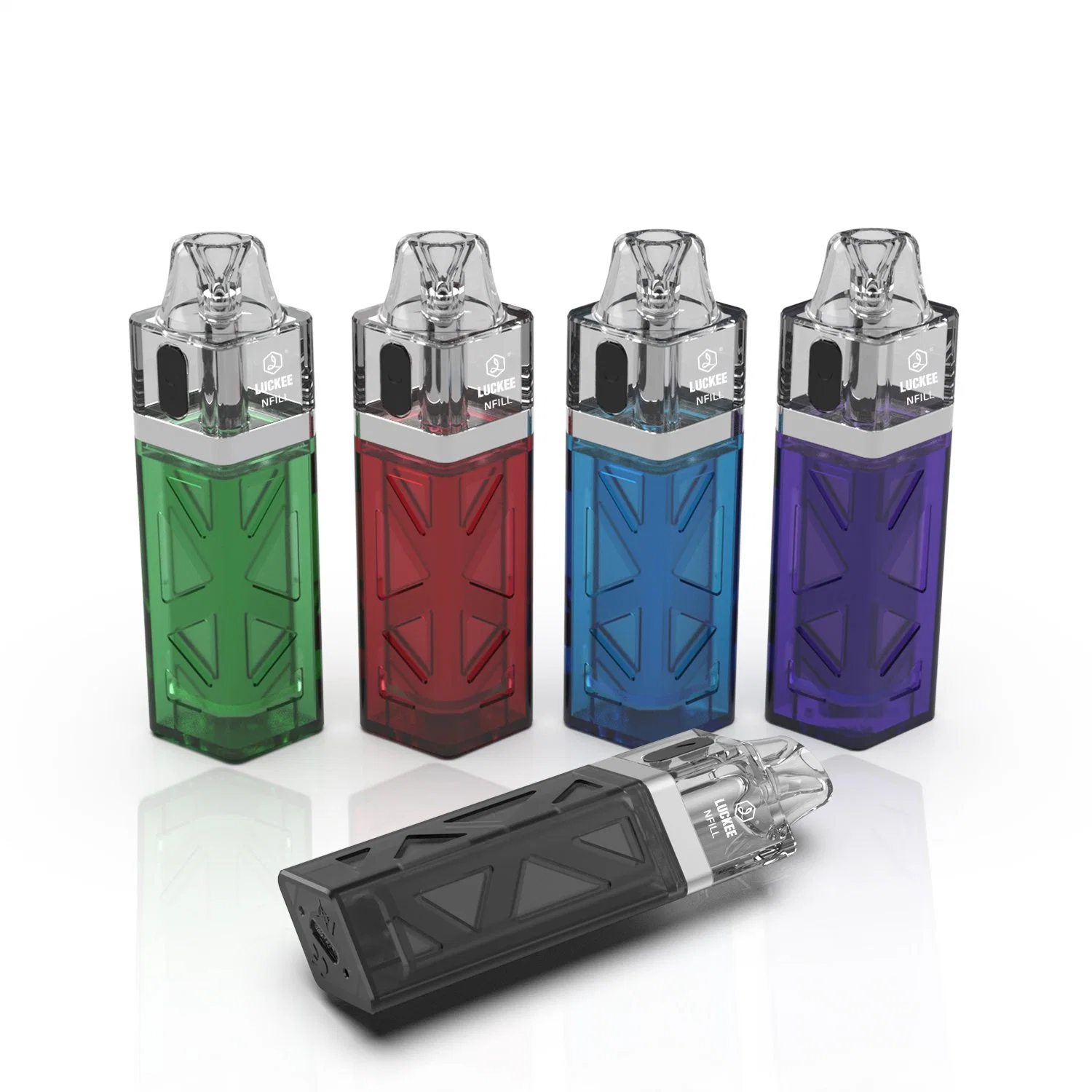 Luckee Vape Neues Modell Nfill leerer Pod 3ml Refil 5 Pure Taste Best Vape auf verkaufen