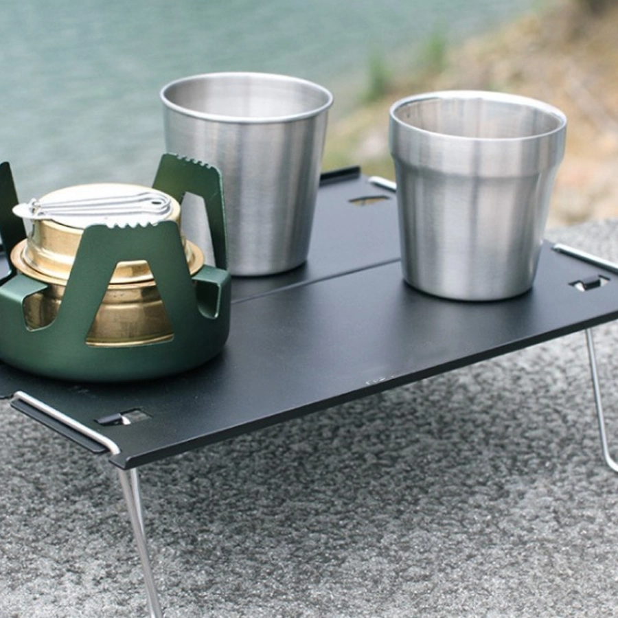 Aluminum Alloy Outdoor Camping Mini Folding Dining Table Tea Table