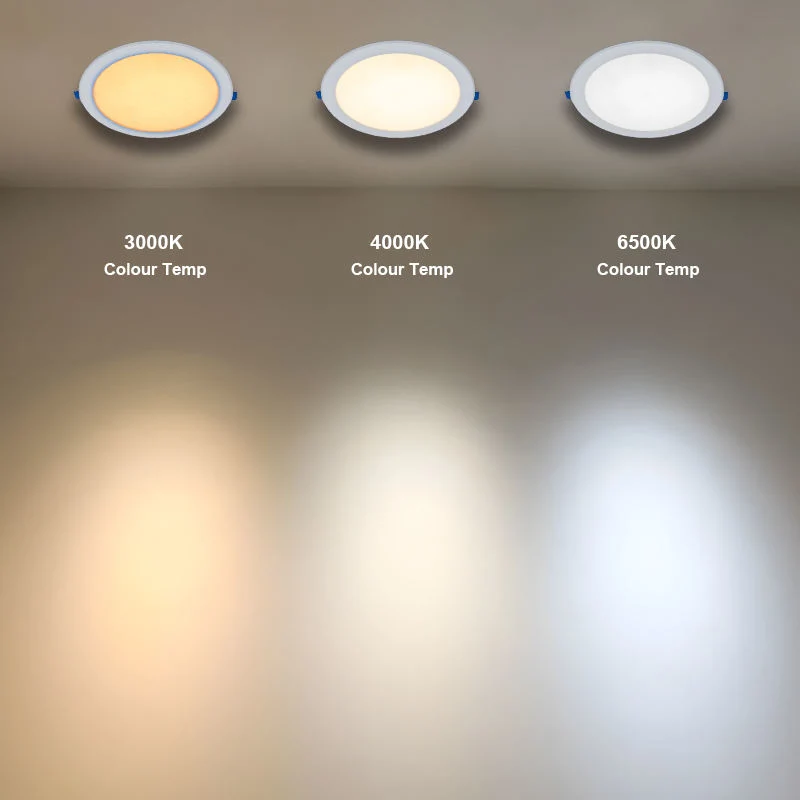 Aluminum Frame 12W Recessed LED Slim Panel Light