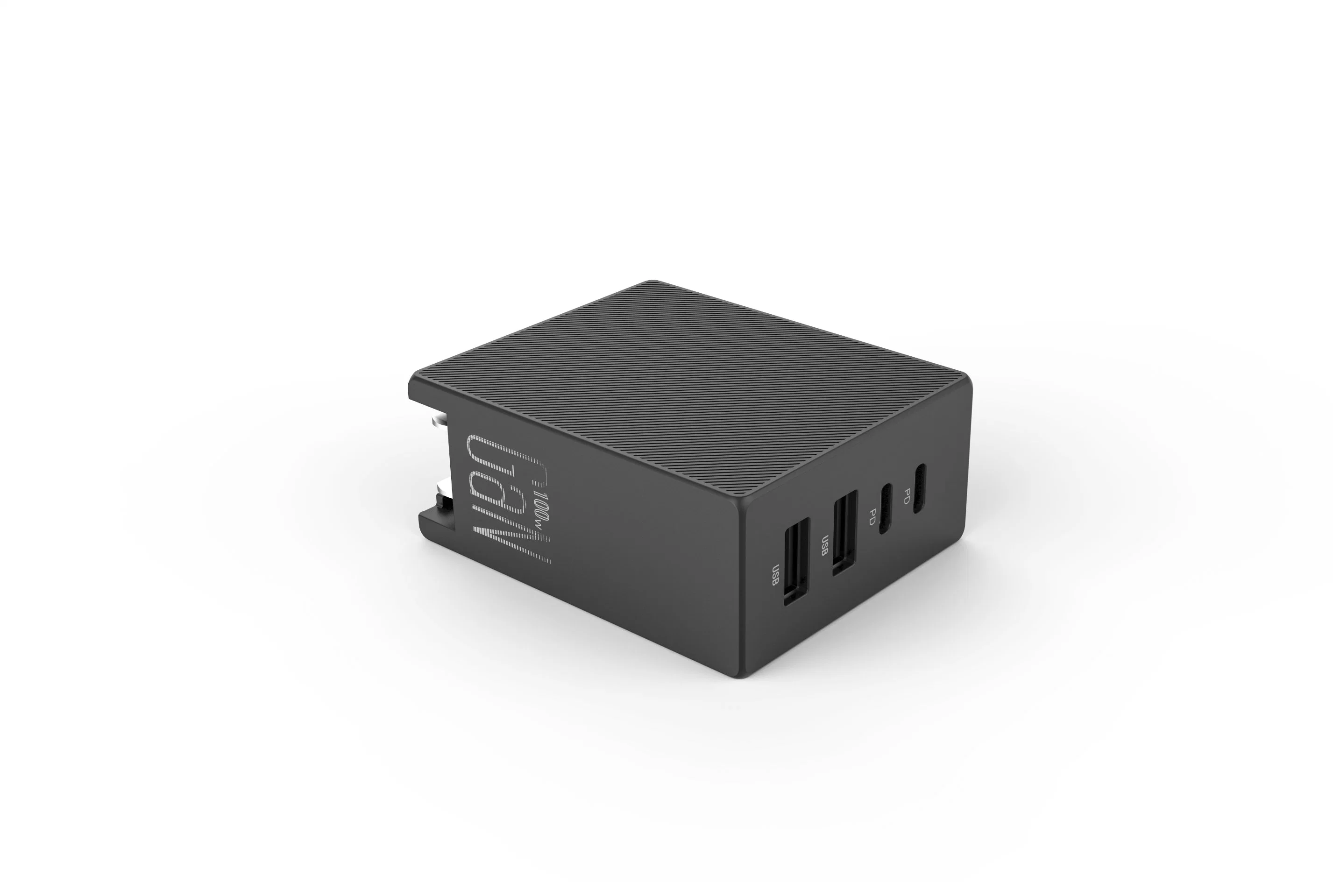 Opitonal Plug Quad Ports 2c2a 100W GaN Charger