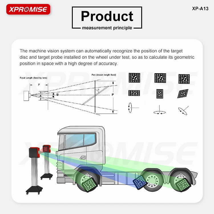 High Precision 3D Wheel Alignment Machine for Trucks