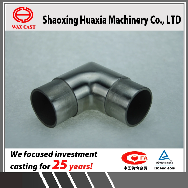 Investment Casting SS304 Polished Stair Handle Parts