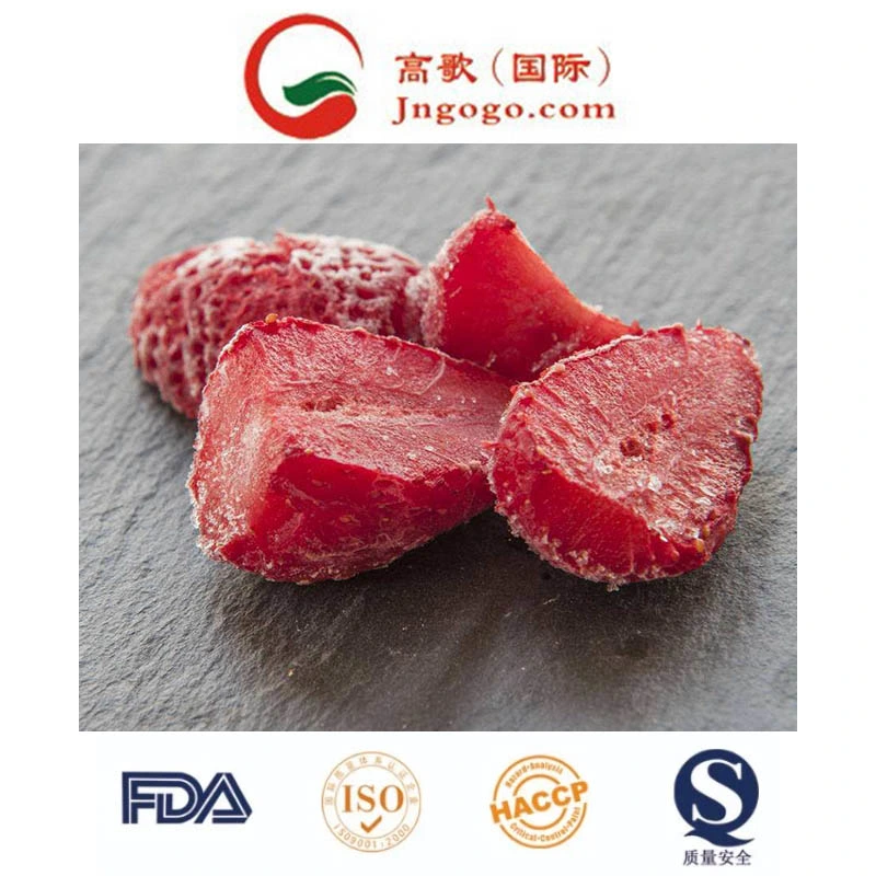 Nueva cosecha de fresas congeladas IQF y frutas congeladas