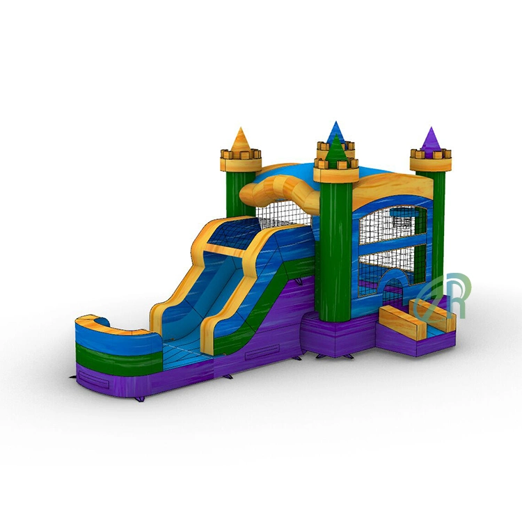 New Design Commercial Bounce House Inflatables Water Slide Jumping Castle Bouncer with Pool Combos