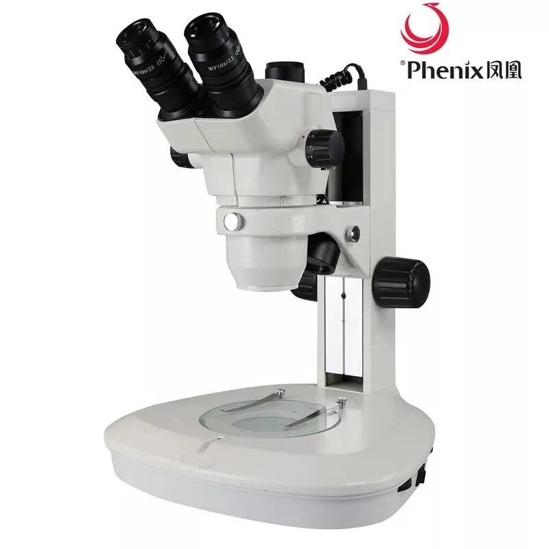 0.62X-5X Precious Zoom Objective Trinocular Zoom Stereo Microscope with Own LED Light Smz180-Lt