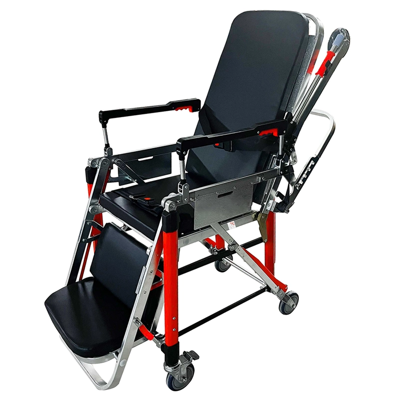 [Mdk-D9] Ambulance Foldable and Convertible Rescue Stretcher Trolley on Casters for Emergency Transfer for Hosptial and Medical Use as Hospital Equipment