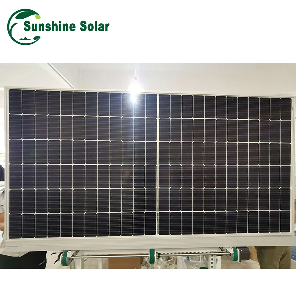 Barato preço Painéis Solares China Factory Sunshine 400W 450W 460W 500W Painel Solar para o sistema