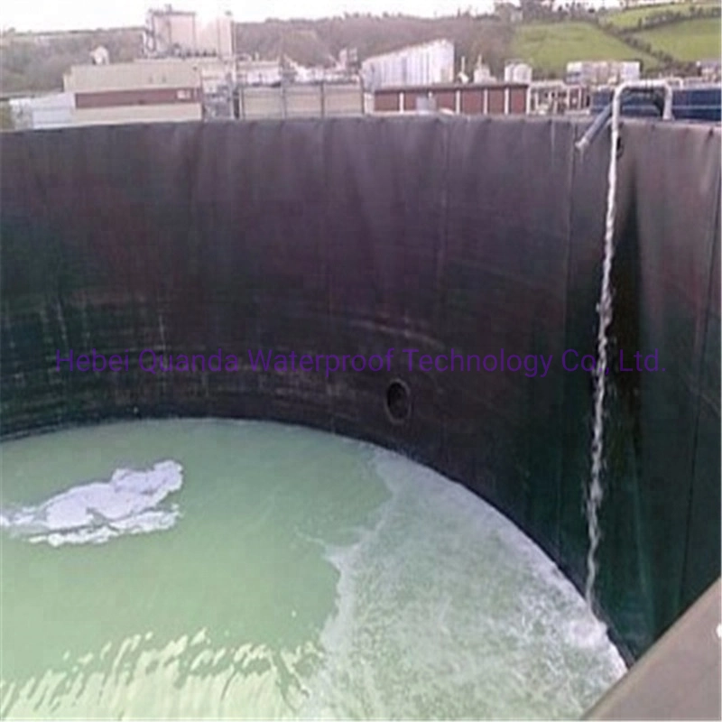 Pond Liner HDPE Waterproofing Geomembrane with Pre-Laid and Sand