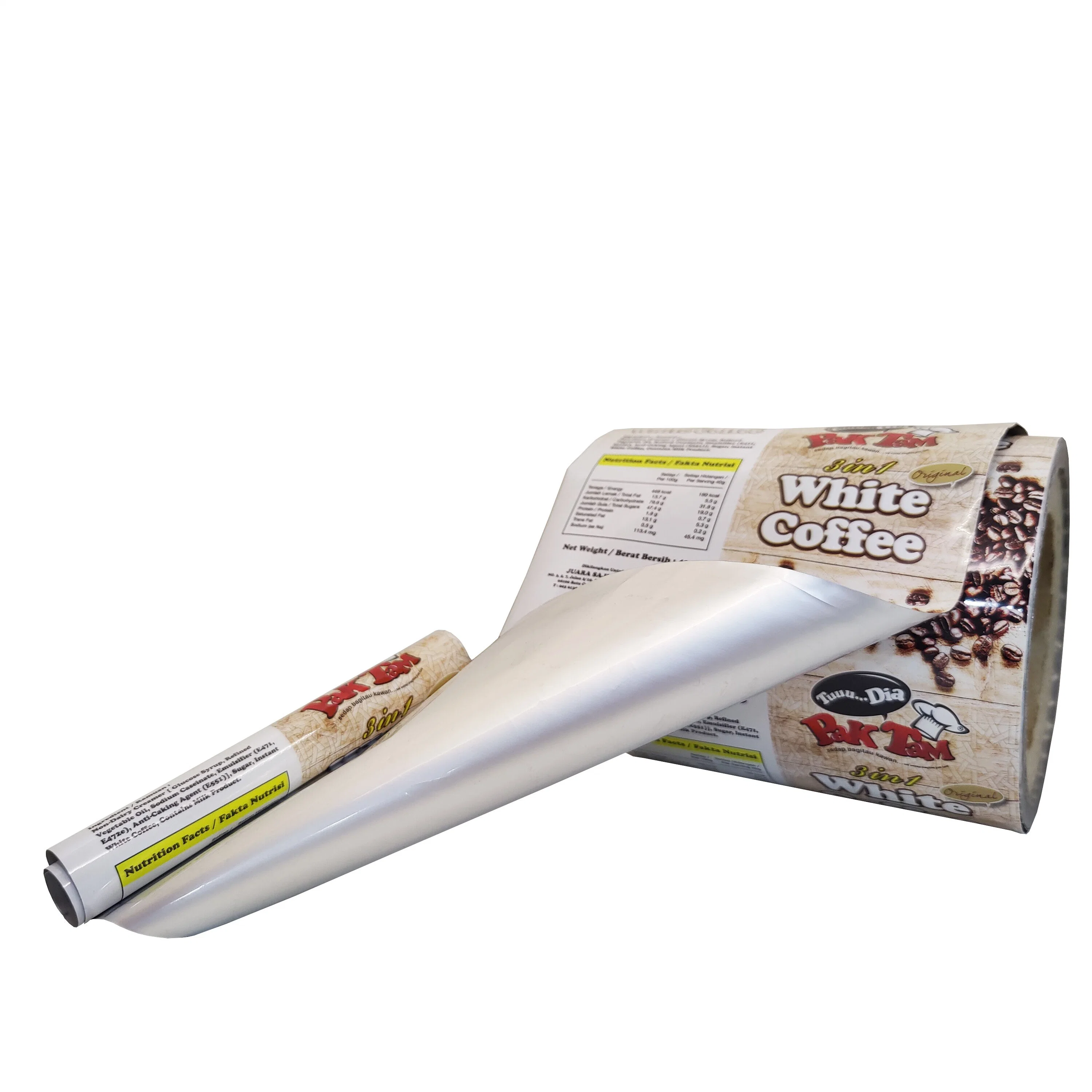 Wholesale/Supplier Custom Printed Laminating Plastic Sachet Bag Coffee Food Packaging Roll Film