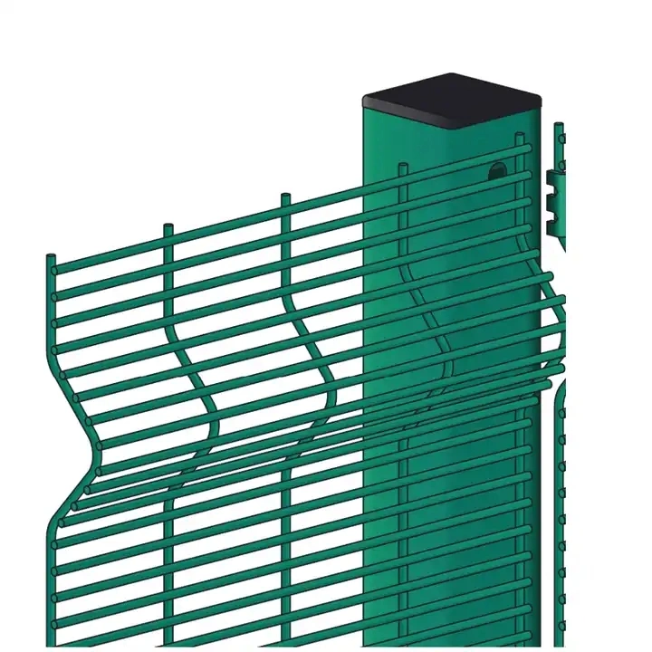 High Voltage Electric Manufacturers Iron 358 Security Fence Prison Mesh 358 Fence Hot Dipped Galvanized 358 Anti Climb Fence