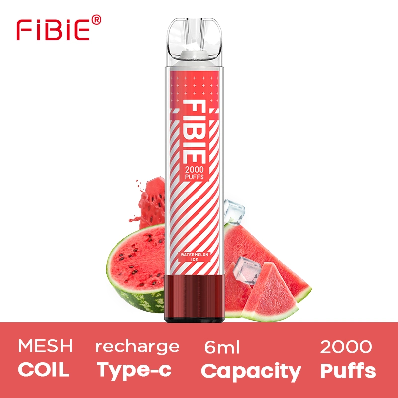 Glowing 2000 Puffs Blinking LED Light E Cig Wape Shisha Hookah Wholesale/Supplier Disposable/Chargeable Vape Pen