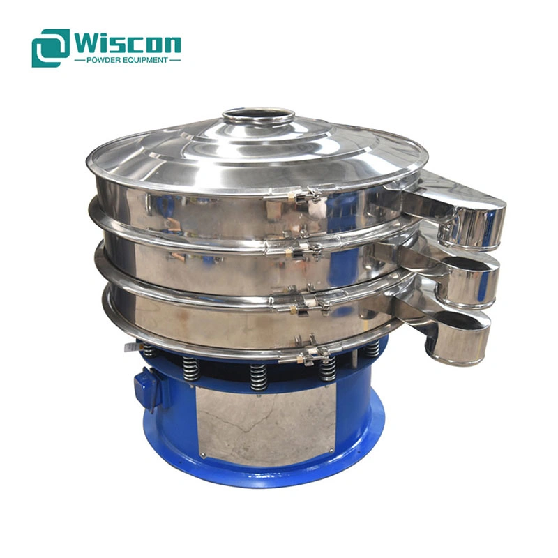 Ceramic and Metallic Powders Round Ultrasonic Vibro Sifter Equipment