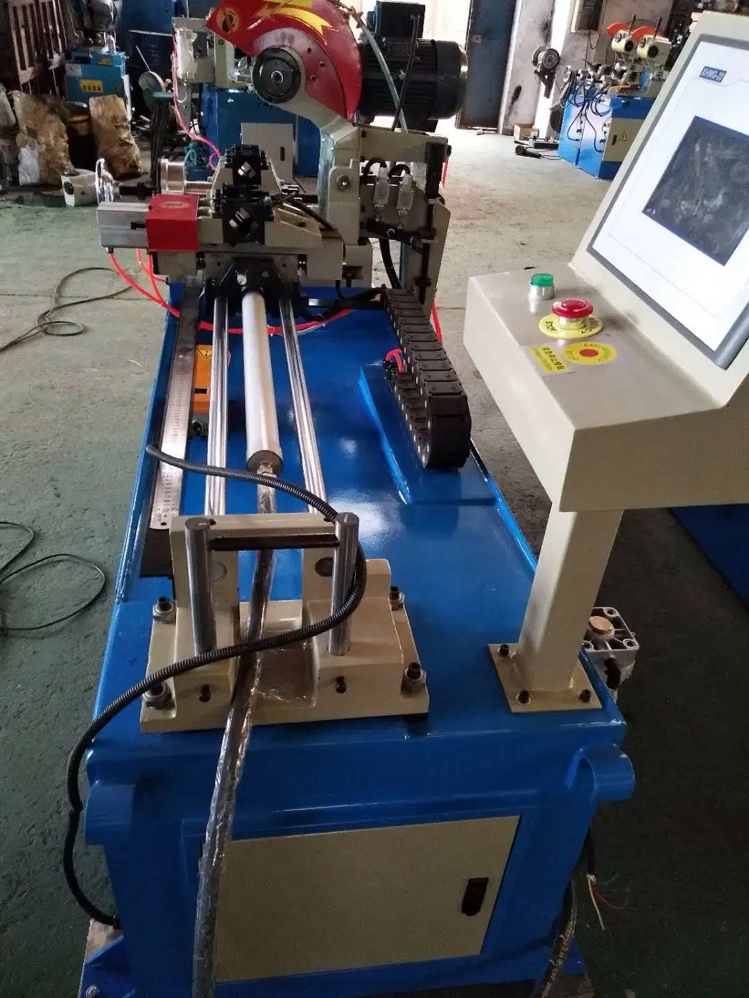 Colored Steel Full-Automatic Hydraulic 315 Copper Tube Cutting Machine